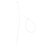 Lot de 20 colliers câblage 3,6x 300mm - Transparents - Zenitech