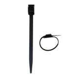 Lot de colliers de câblage 6x114mm noir - Zenitech