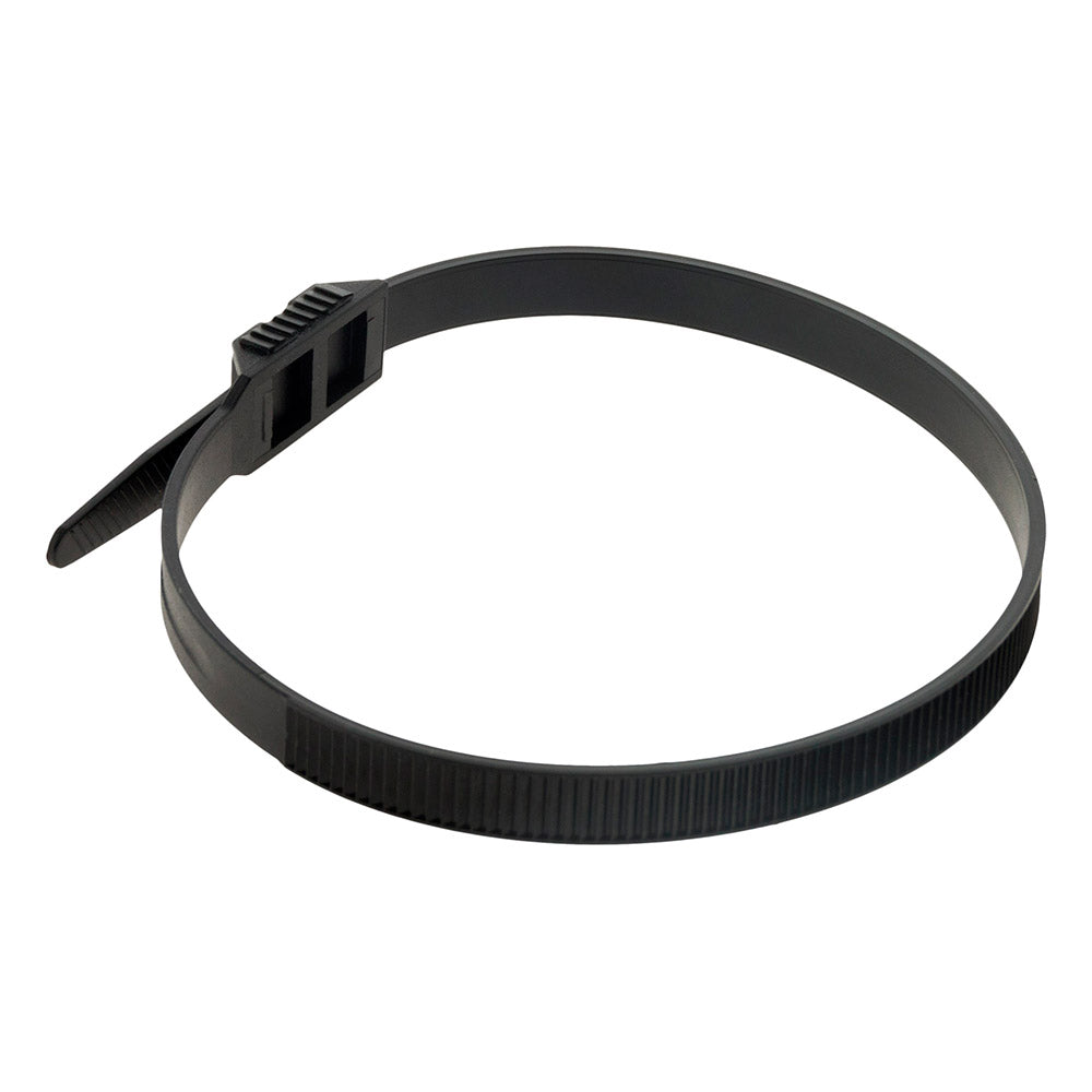 Lot de colliers de câblage 9x 260mm noir - Zenitech