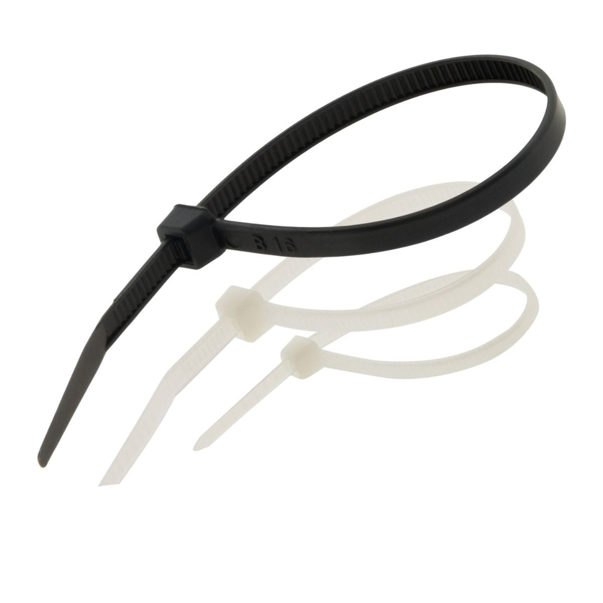 Lot de 250 colliers de câblage mixtes - Zenitech
