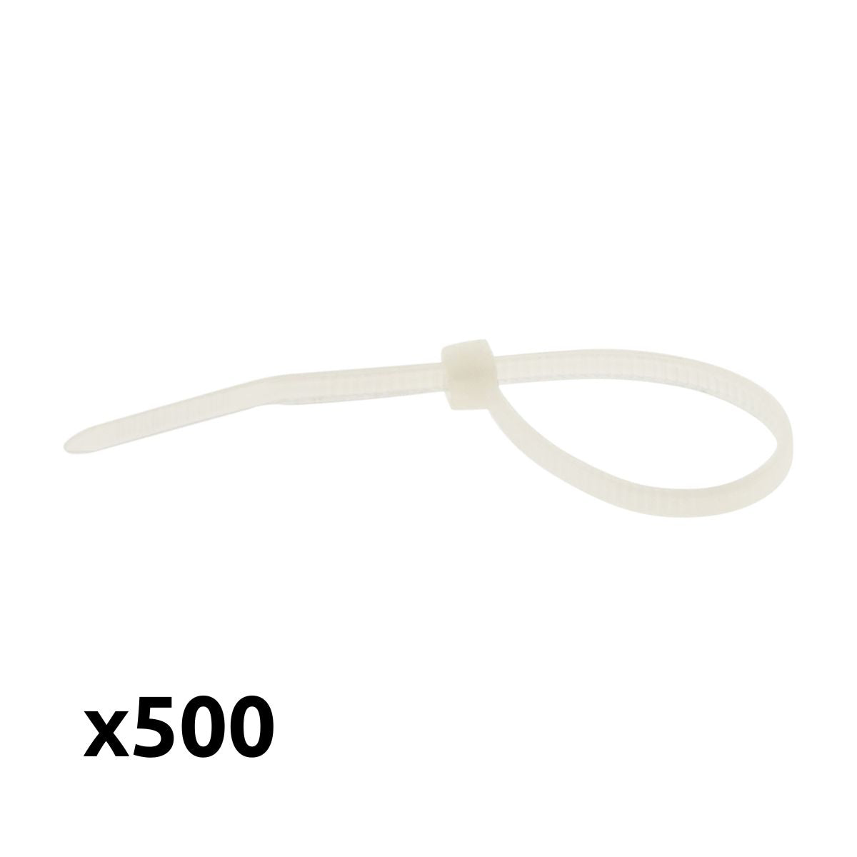 Lot de 500 colliers de câblage - Zenitech