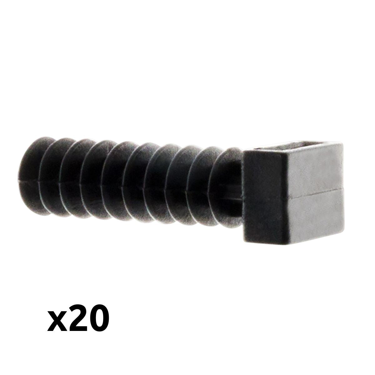 Lot embases noires pour chevilles - Zenitech