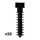 Lot embases noires pour chevilles - Zenitech