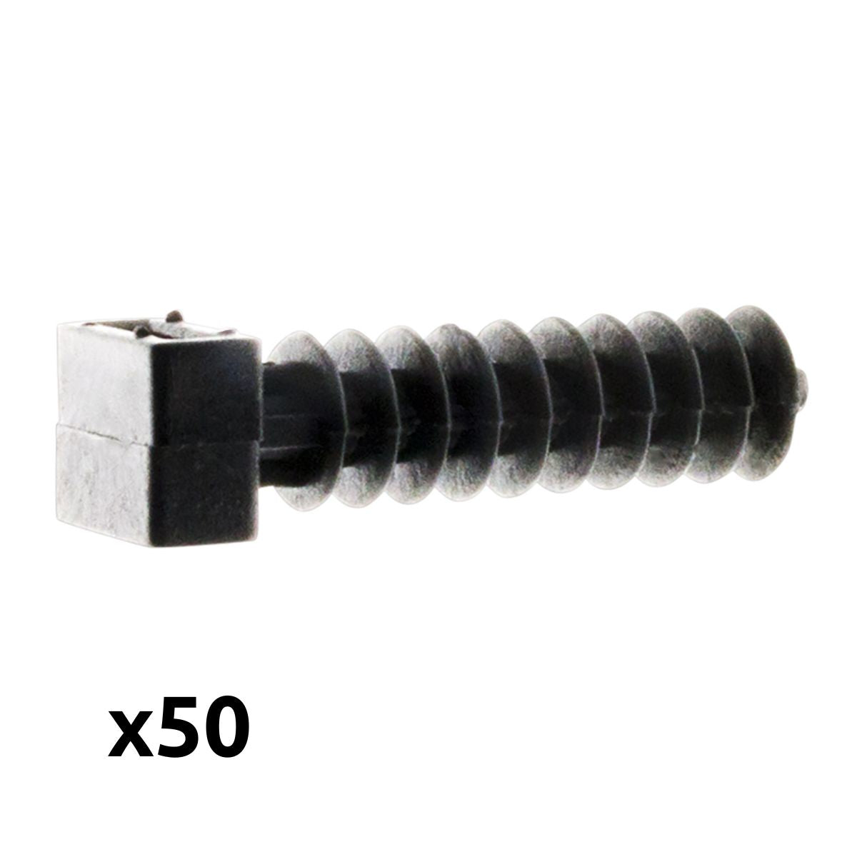 Lot embases noires pour chevilles - Zenitech
