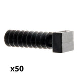 Lot embases noires pour chevilles - Zenitech