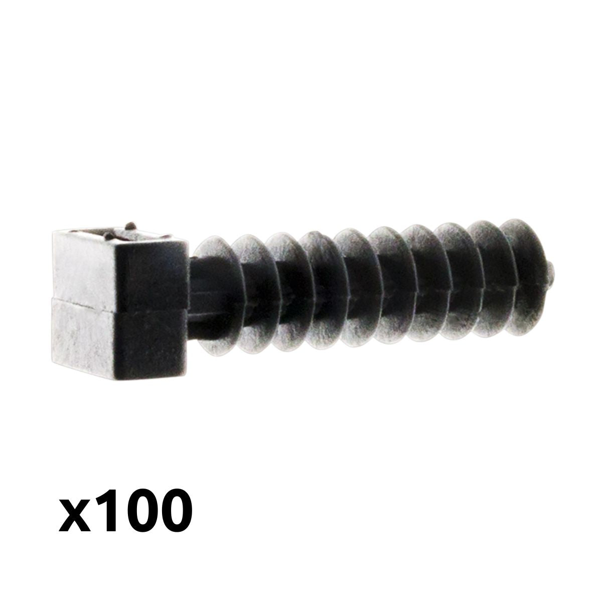 Lot embases noires pour chevilles - Zenitech