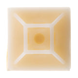 Lot de 10 embases adhésives colliers de câblage - Zenitech