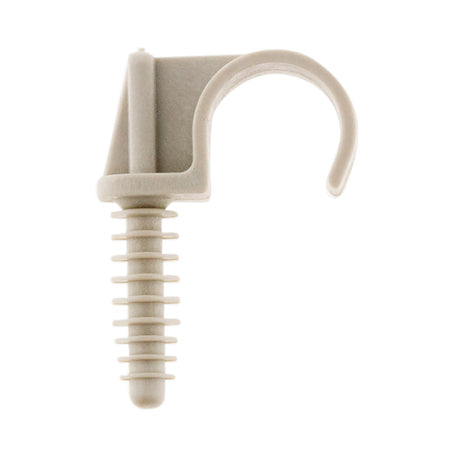 Lot de 10 fixe tubes gris - Zenitech