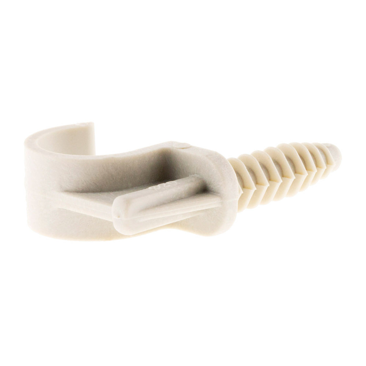 Lot de 10 fixe tubes gris - Zenitech