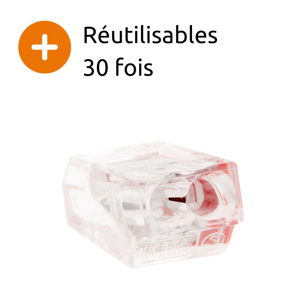 Mini borne S2273 avec 2/3/5/8 entrées et conducteurs 2,5mm² - Wago
