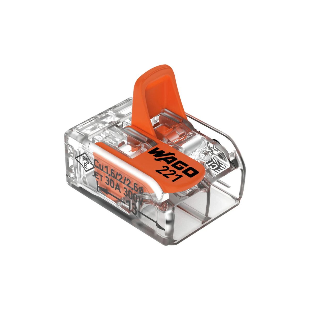 Borne de raccordement S221 Compact - 2/5 entrées - Wago