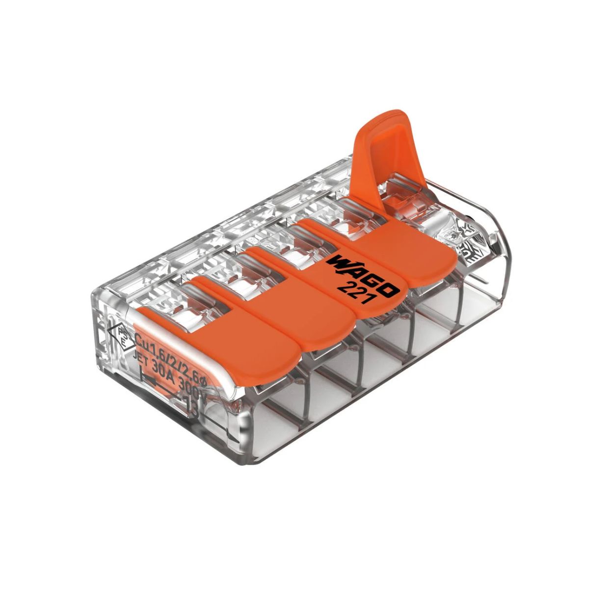 Borne de raccordement S221 Compact - 2/5 entrées - Wago