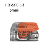 Borne de raccordement S221 Compact - 2/5 entrées - Wago