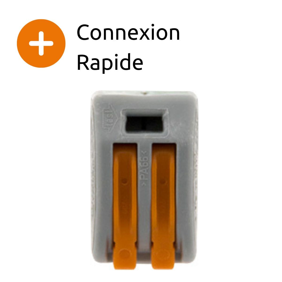 Lot de 30/50 bornes automatiques à cliquet S222 - 2/3/5 entrées  4mm² - Wago