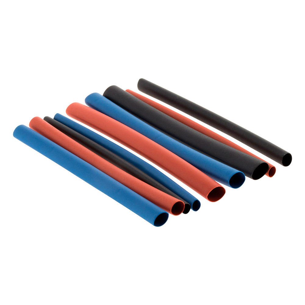 18 gaines thermo rétractables pour fils et cosses Ø1,6mm à Ø5mm - Zenitech