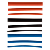 18 gaines thermo rétractables pour fils et cosses Ø1,6mm à Ø5mm - Zenitech
