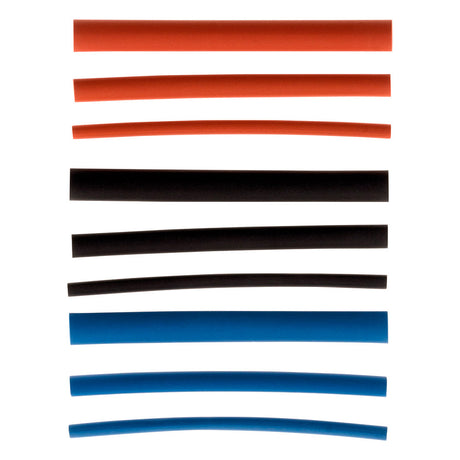 18 gaines thermo rétractables pour fils et cosses Ø1,6mm à Ø5mm - Zenitech