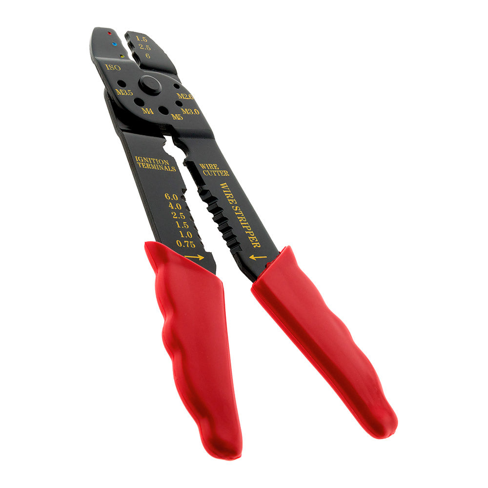 Lot de 50 cosses assorties + pince à sertir - Zenitech