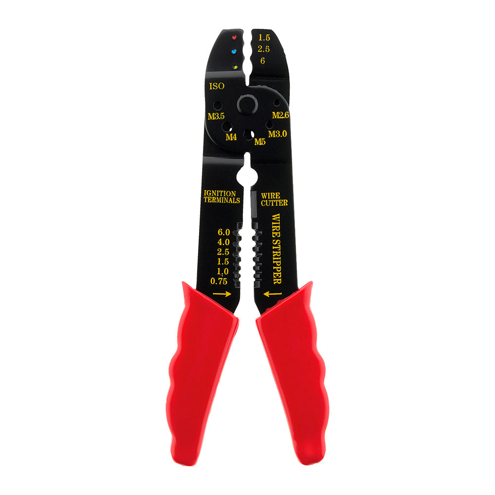 Lot de 50 cosses assorties + pince à sertir - Zenitech