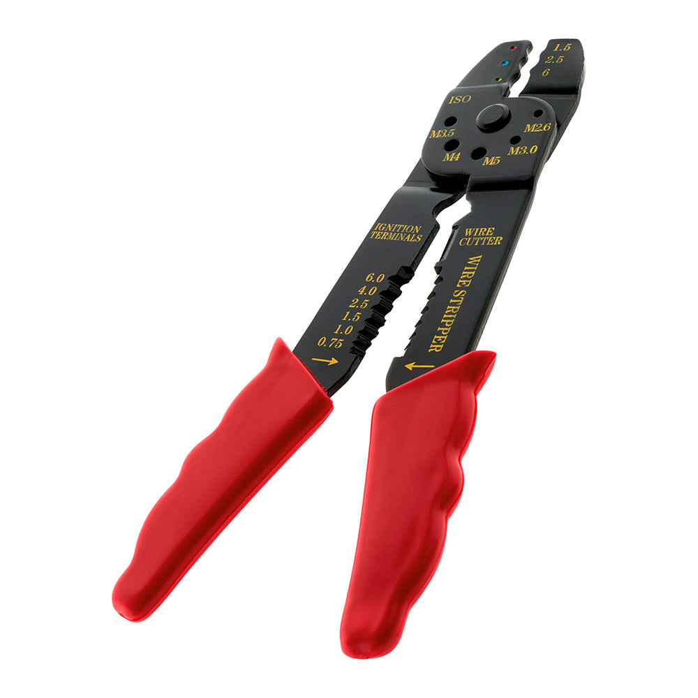 Lot de 50 cosses assorties + pince à sertir - Zenitech