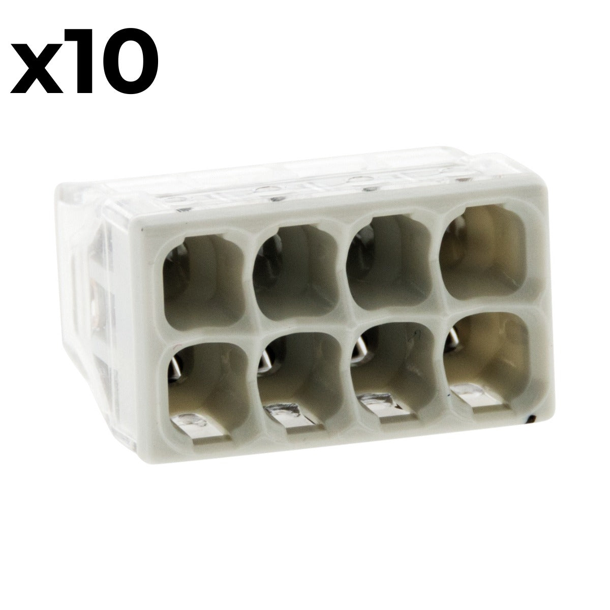 Sachet de 10/20 bornes 2/8 entrées 2273 - Wago