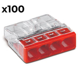 Boite de 50/100 bornes 2/8 entrées 2273 - Wago