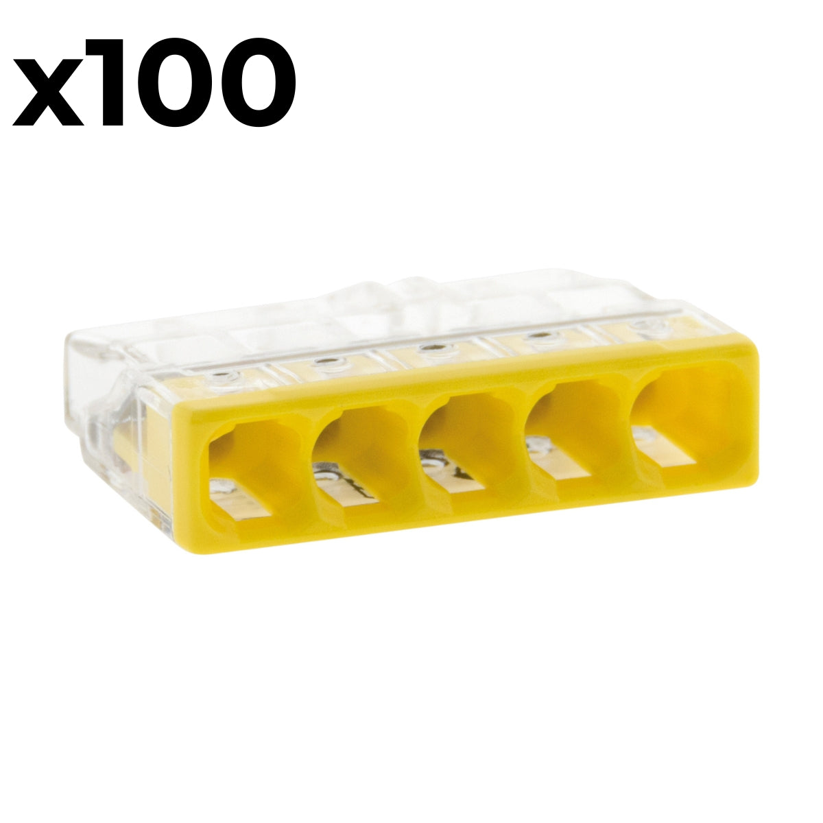 Boite de 50/100 bornes 2/8 entrées 2273 - Wago