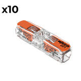 Sachet de 10 bornes Inline série 221 - Wago