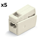 Sachet de 5 bornes luminaire série 224 - Wago