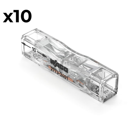 Sachet de 10 bornes Inline série 2773 - Wago