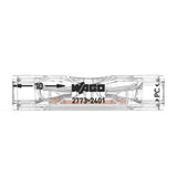 Sachet de 10 bornes Inline série 2773 - Wago