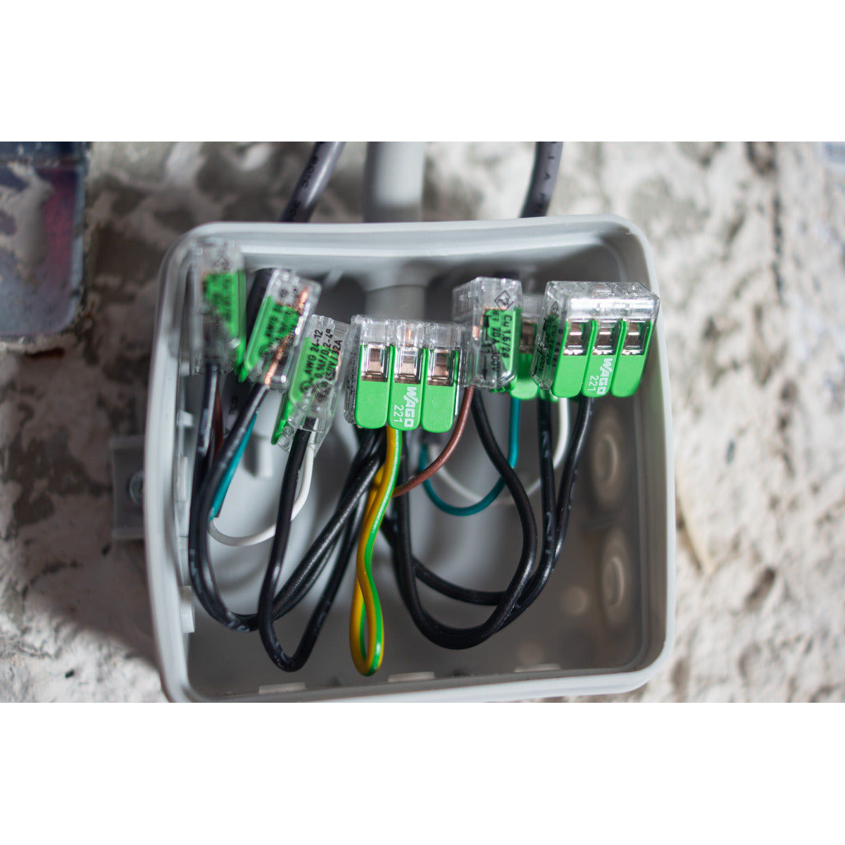 Sachet de bornes 221 Green - Wago