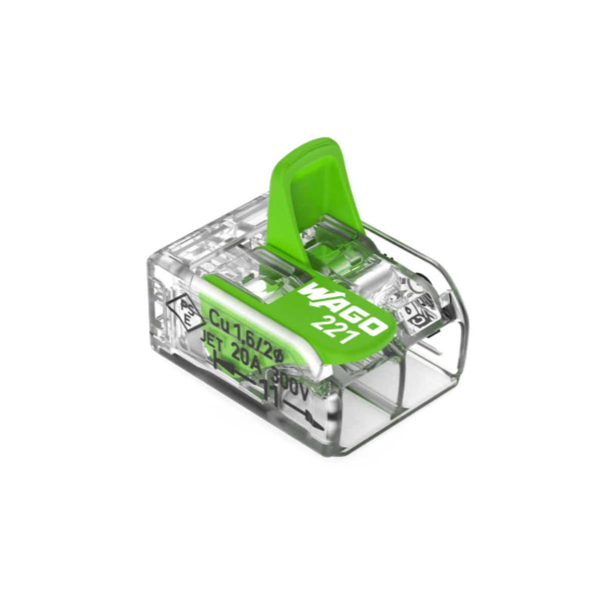 Sachet de bornes 221 Green - Wago