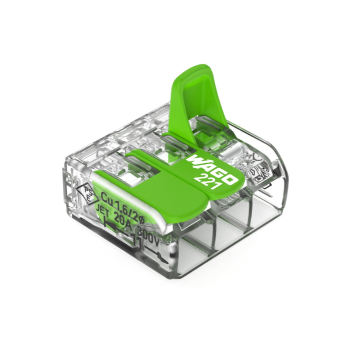 Sachet de bornes 221 Green - Wago