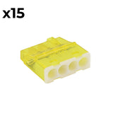 Sachet de 10/15 bornes 2 à 8 entrées BLM mini connex Wago