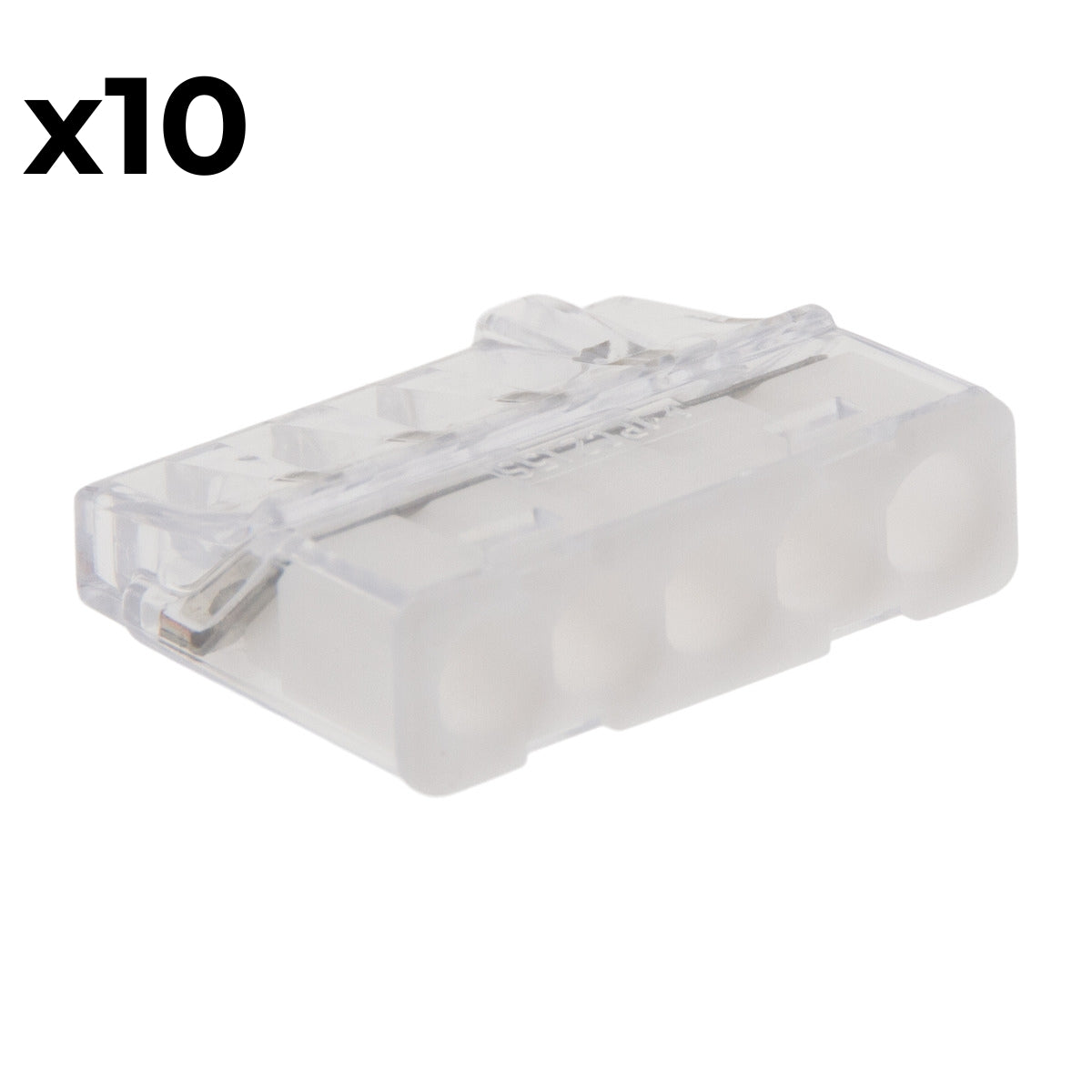 Sachet de 10/15 bornes 2 à 8 entrées BLM mini connex Wago