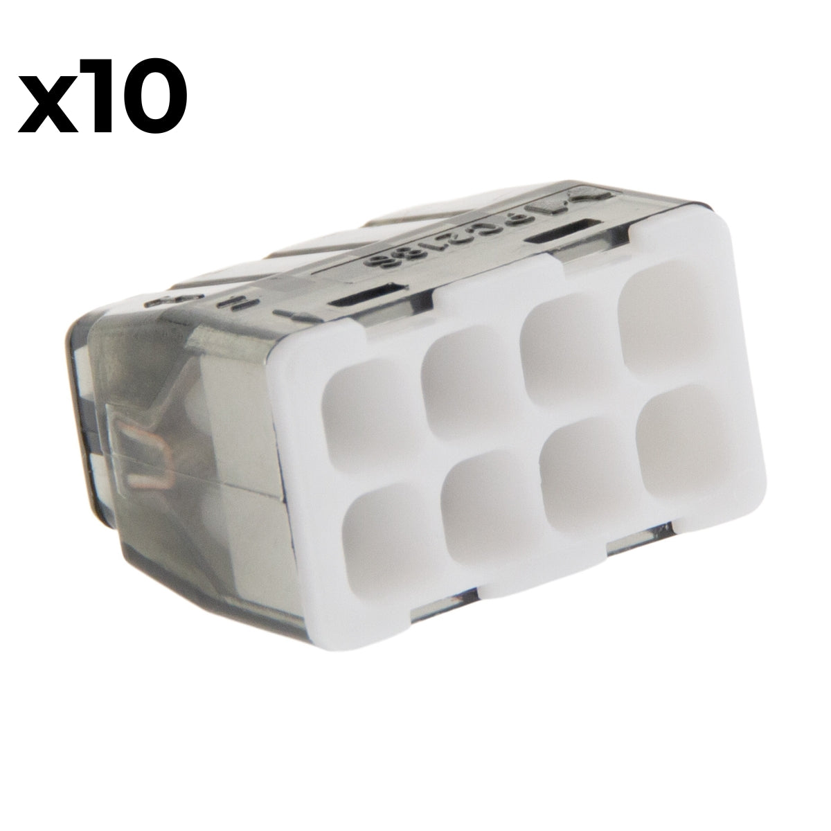 Sachet de 10/15 bornes 2 à 8 entrées BLM mini connex Wago