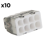 Sachet de 10/15 bornes 2 à 8 entrées BLM mini connex Wago