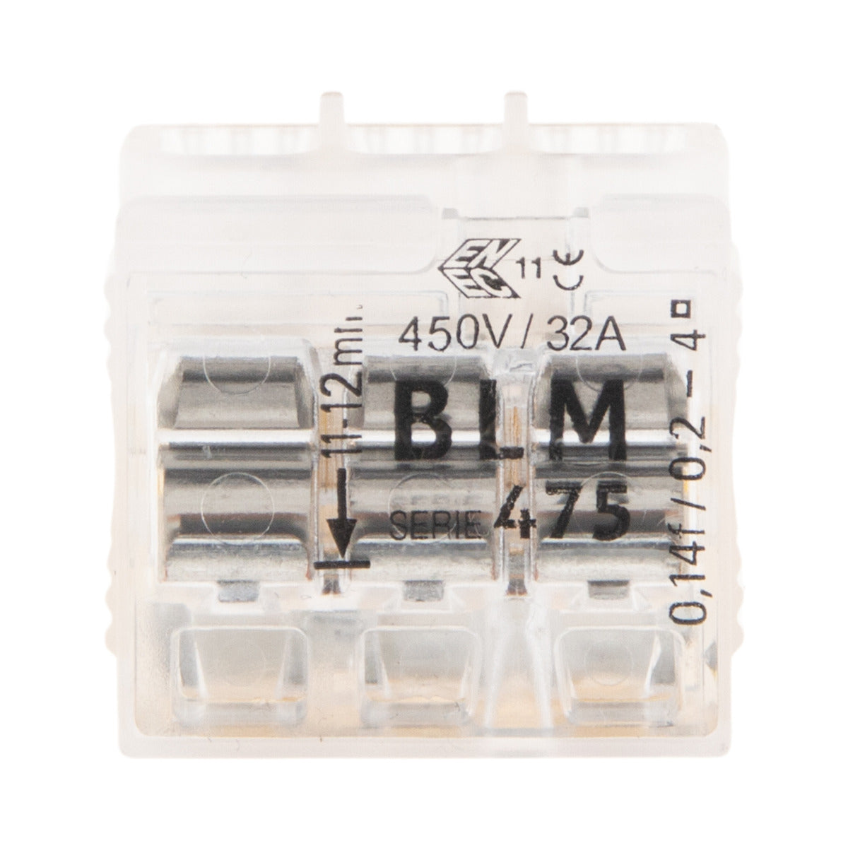 Sachet bornes 2/3/5 entrées BLM 475 - Wago