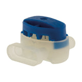 5 connecteurs étanches 3 entrées fils rigides 0,5 / 1,5 mm² - Bleu - Blm