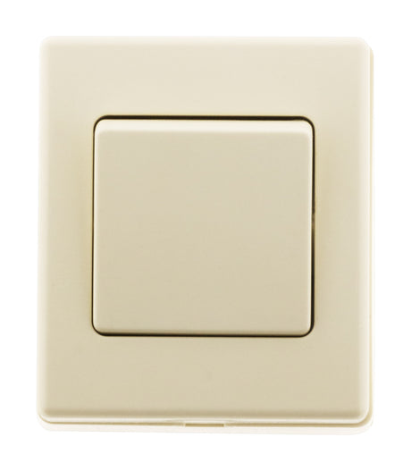 Bouton poussoir 10A saillie - blanc - Beijing - Zenitech