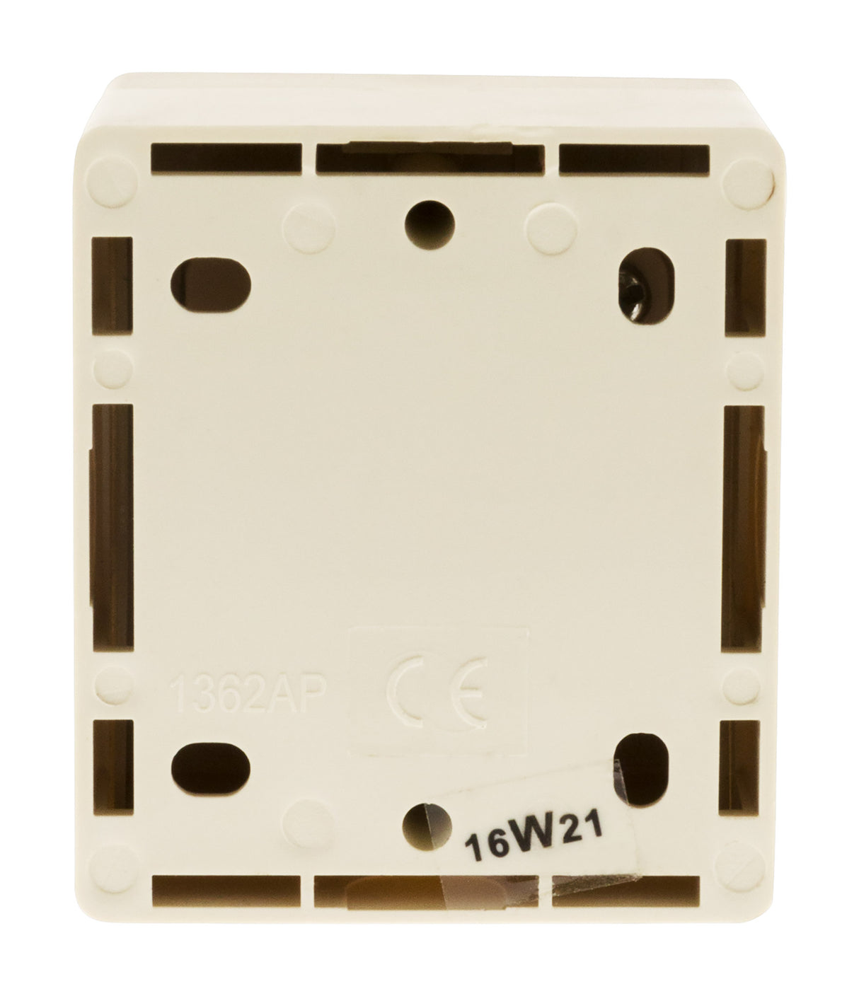 Bouton poussoir 10A saillie - blanc - Beijing - Zenitech
