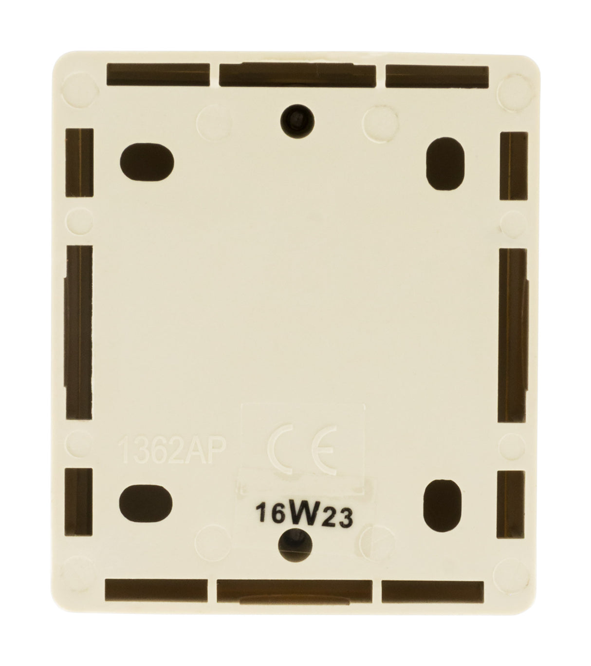 Prise TV Ø9,52mm saillie - blanc - Beijing - Zenitech