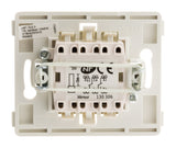 Double va et vient bornes auto composable - blanc - Venus - Zenitech