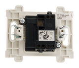 Bouton poussoir bornes auto composable - blanc - Venus - Zenitech