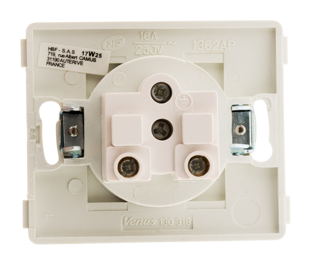 Prise 2P+T 16A Venus composable - Zenitech