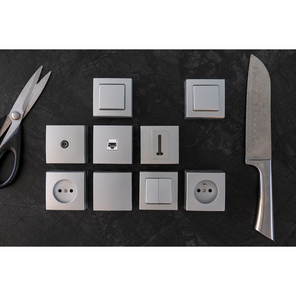 Bouton poussoir saillie - Bel'Vue - Zenitech