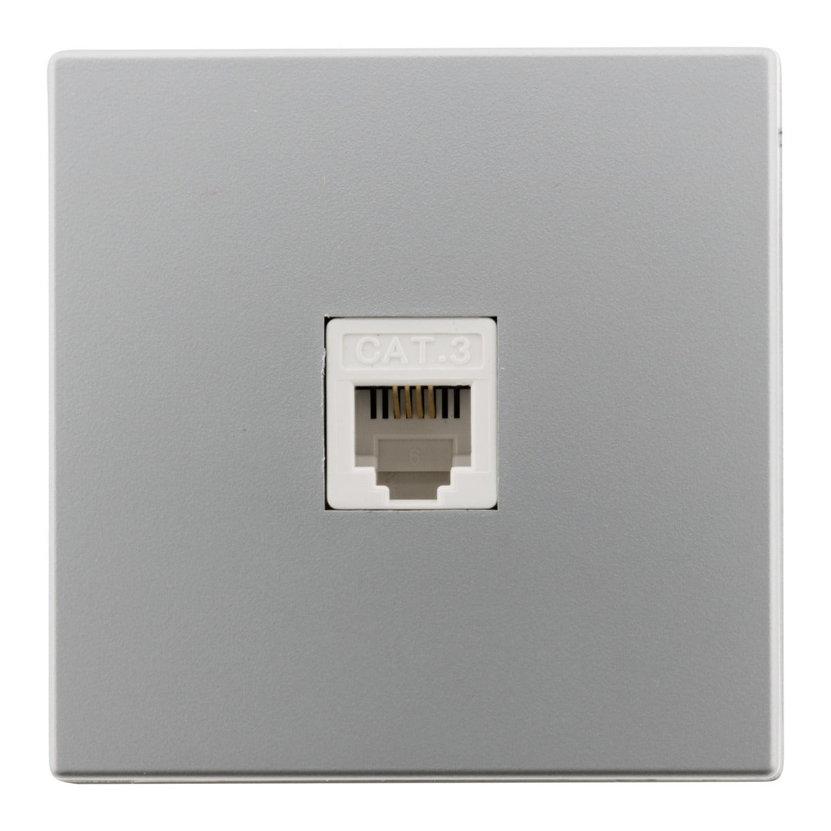 Prise téléphone RJ11 Bel'Vue - Silver - Zenitech