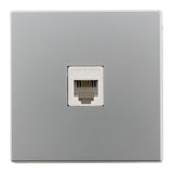 Prise téléphone RJ11 Bel'Vue - Silver - Zenitech