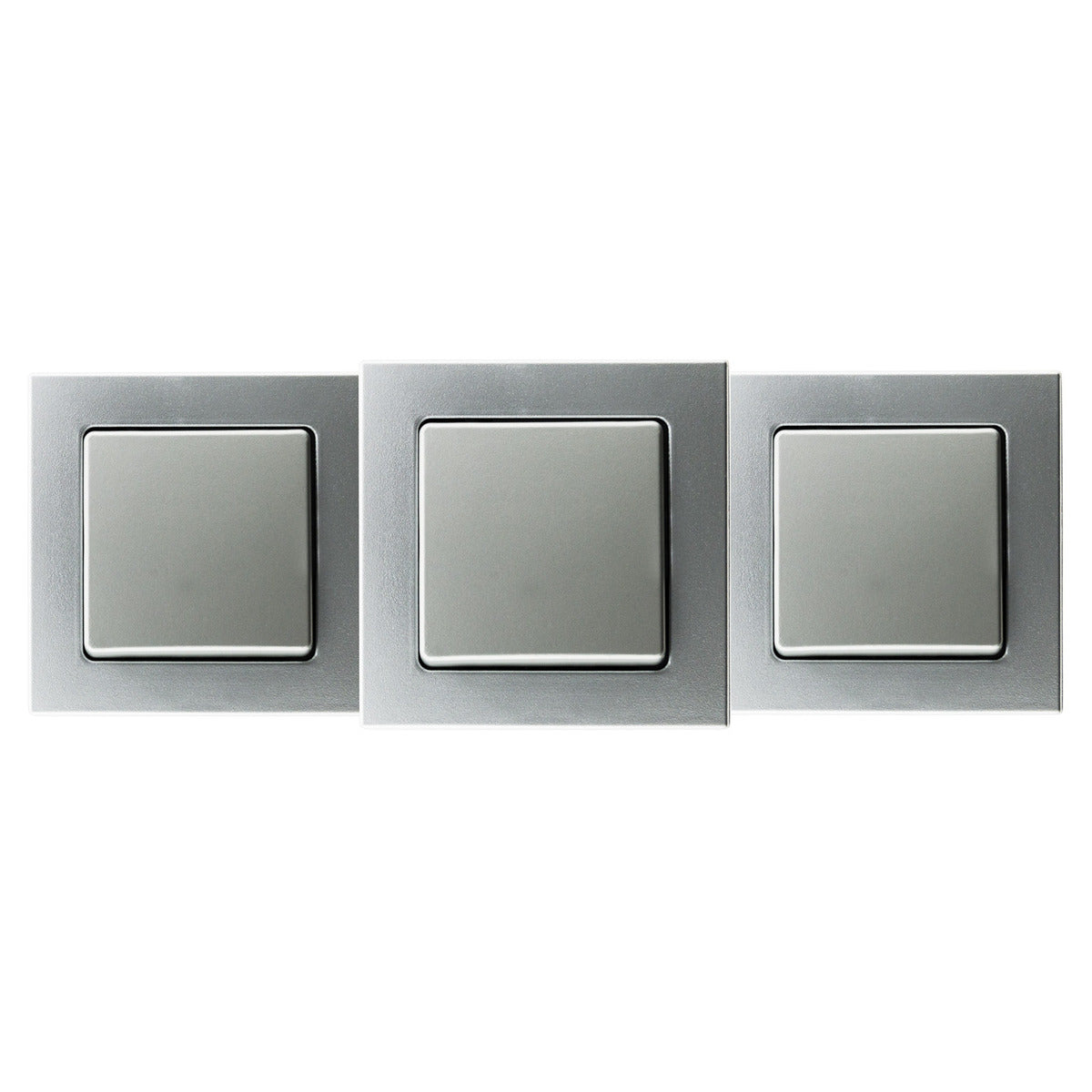 Lot de 3 interrupteurs en saillie Bel Vue - Zenitech